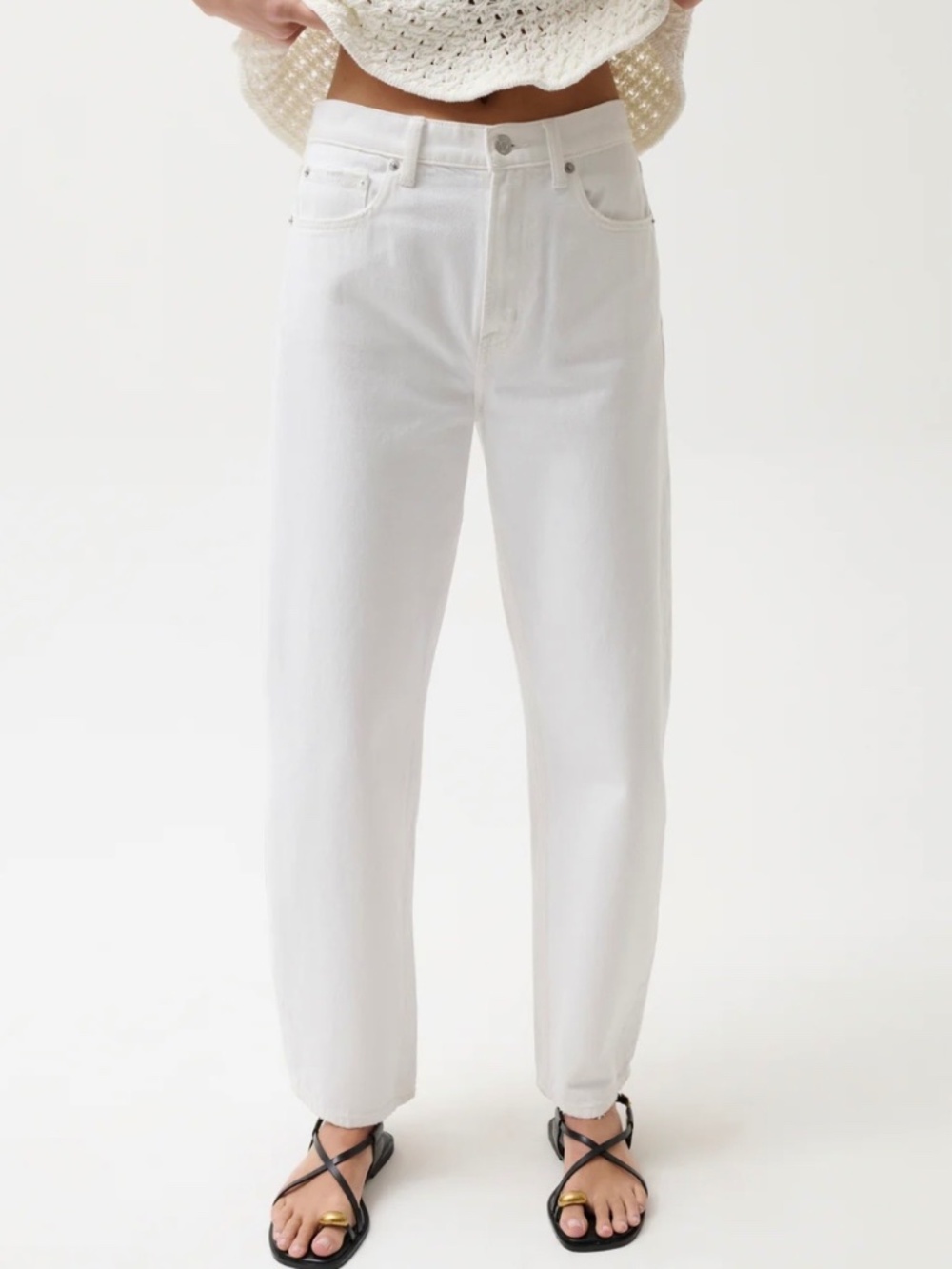 Pistola Wes High Rise Barrel Jean